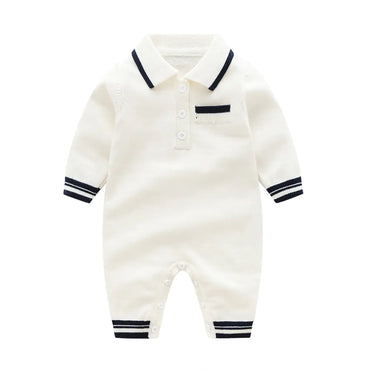 New Autumn Knitted Romper for Babies in Multiple Colors