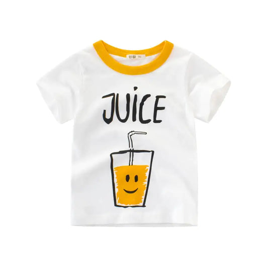 Summer Boys' Short Sleeve T-Shirt for Kids