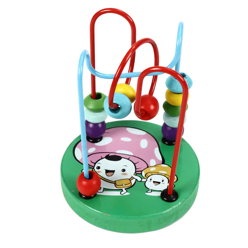 Colorful Wooden Bead Playset