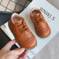 Boys' British Style Leather Shoes for Girls and Boys