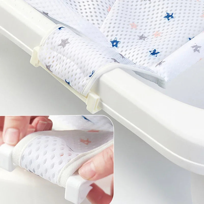 https://ae01.alicdn.com/kf/Sc0773e56673c4a7fa46df98da7fab39di/Bathroom-newborn-bath-net-suspension-mat-non-slip-baby-bath-mat-length-adjustable-bathtub-bracket-baby.jpg