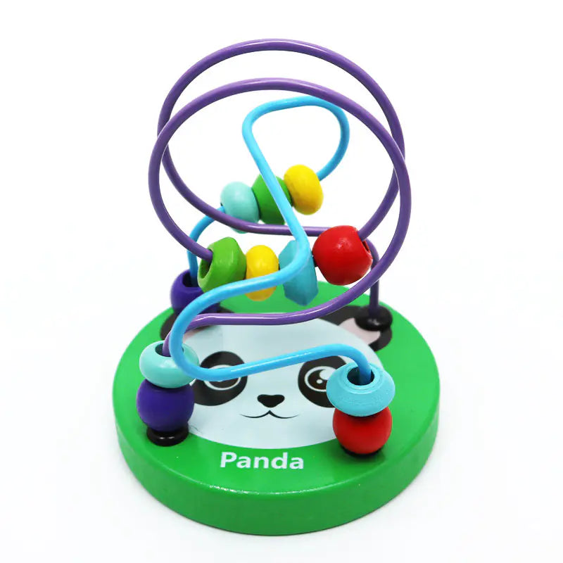 Colorful Wooden Bead Playset