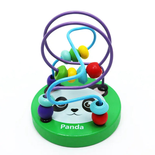 Colorful Wooden Bead Playset