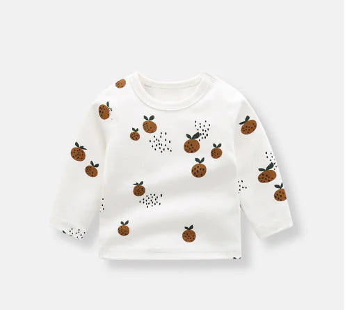 Organic Cotton Long Sleeve T-Shirt for Boys