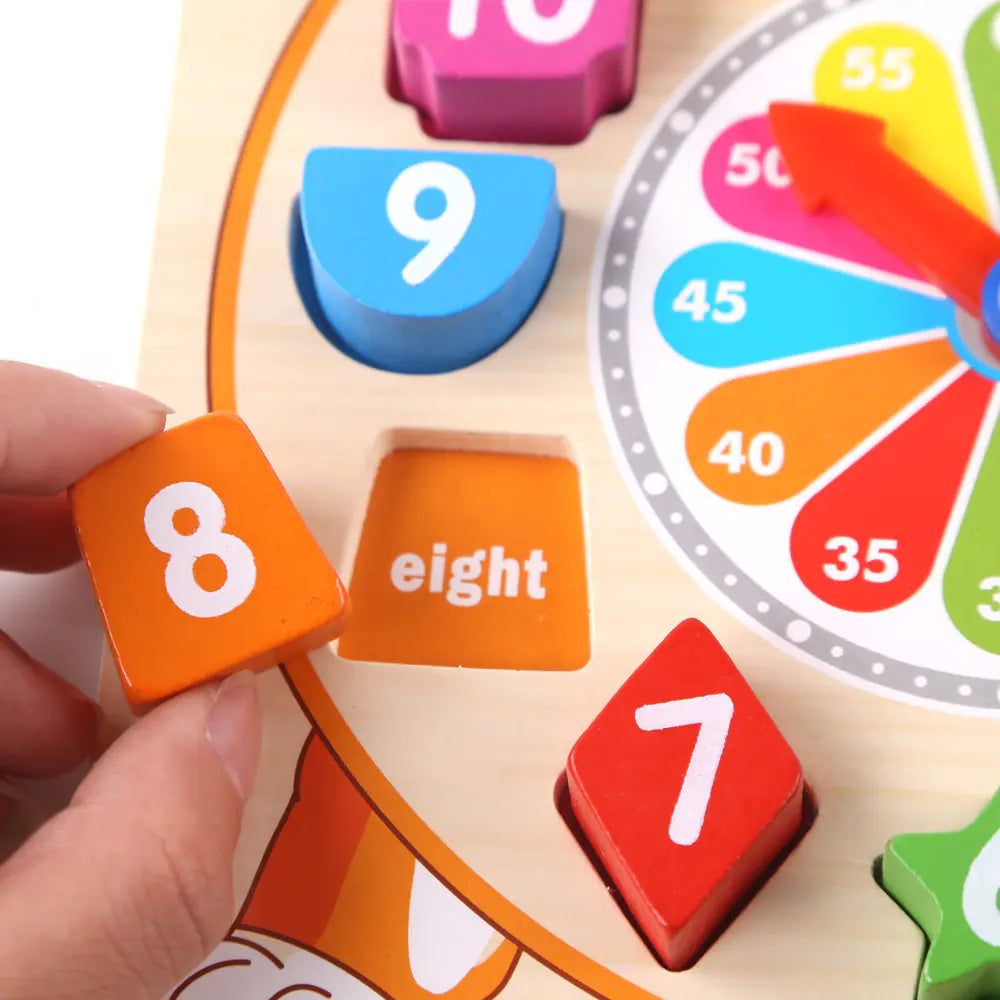 Kids' Learning Block Clock