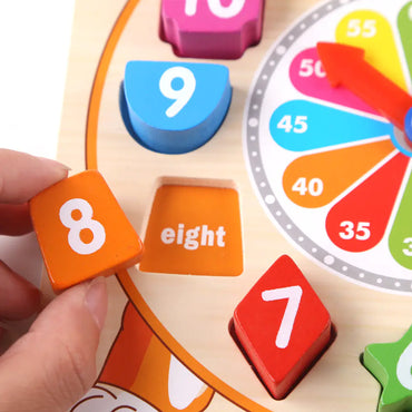 Kids' Learning Block Clock