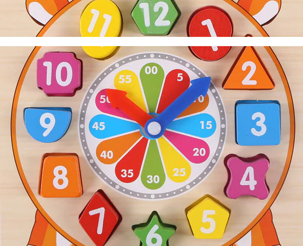 Kids' Learning Block Clock