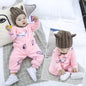 Infant Warm Fleece Romper for Fall and Winter