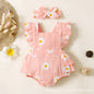 Baby Daisy Summer Romper for Newborns (0-6 Months)