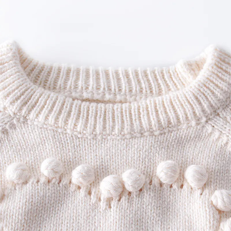Handmade Knitting Romper for Toddler Baby Girls