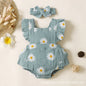 Baby Daisy Summer Romper for Newborns (0-6 Months)