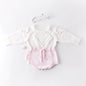 Handmade Knitting Romper for Toddler Baby Girls