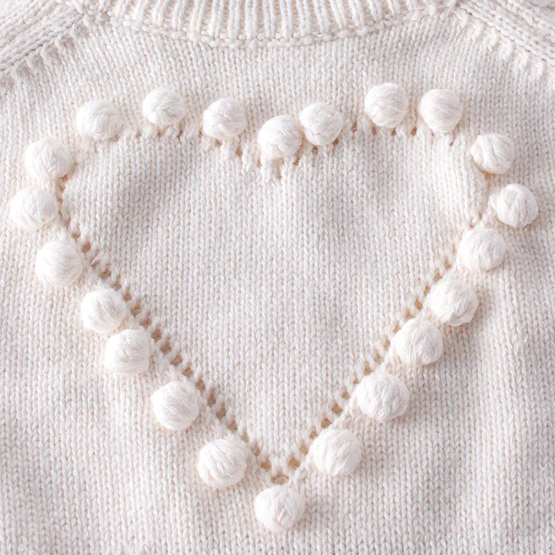 Handmade Knitting Romper for Toddler Baby Girls